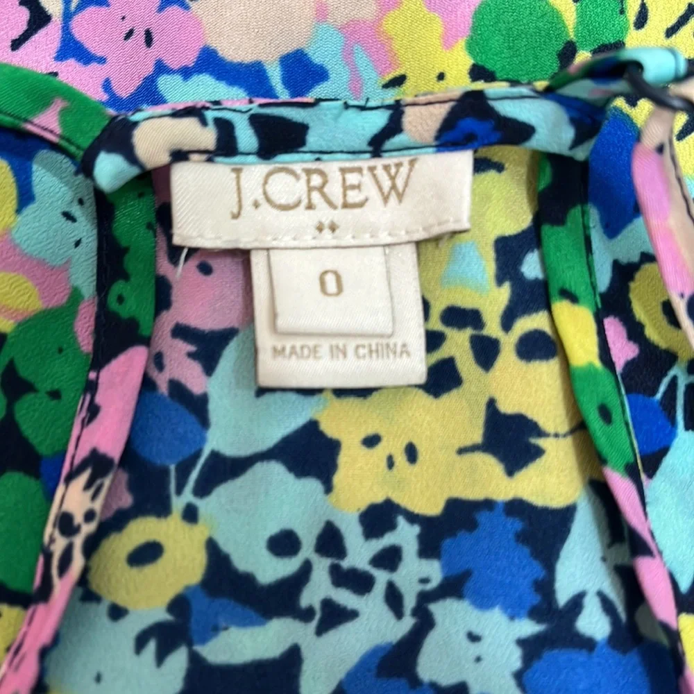 J.Crew Floral Tank Top